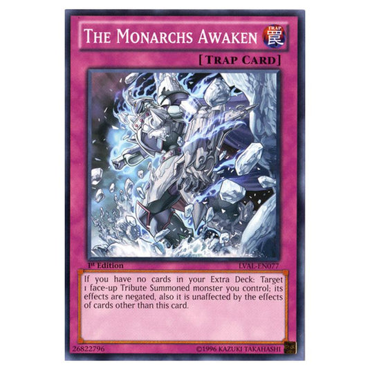 Yu-Gi-Oh! - Legacy of the Valiant - The Monarchs Awaken (Common) LVAL-EN077