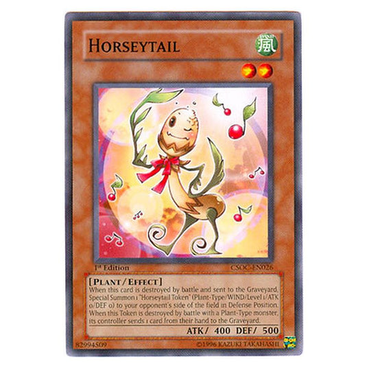 Yu-Gi-Oh! - Crossroads of Chaos - Horseytail (Common) CSOC-EN026