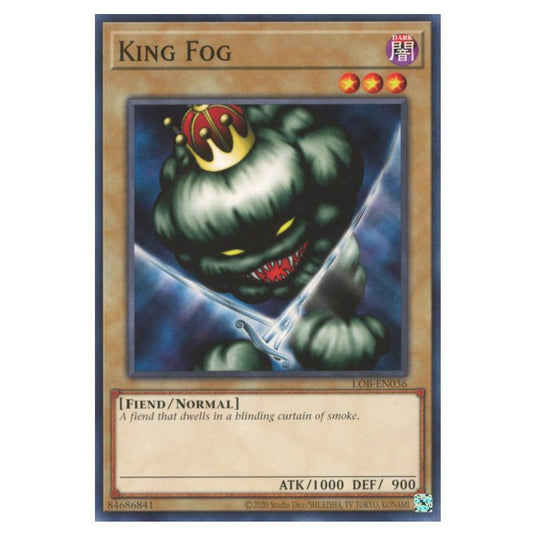 Yu-Gi-Oh! - Legend of Blue Eyes White Dragon (25th Anniversary Edition) - King Fog (Common) - LOB25-EN036