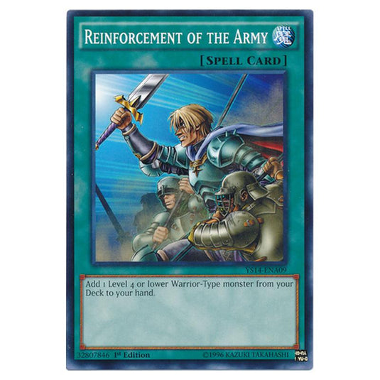 Yu-Gi-Oh! - Space-Time Showdown Power-Up Pack - Reinforcement of the Army (Common) YS14-ENA09