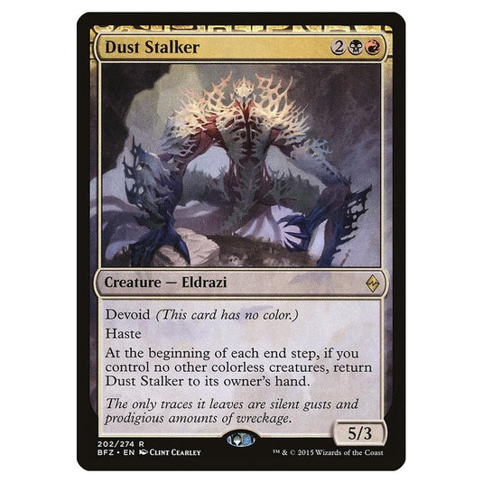Magic The Gathering - Battle For Zendikar - Dust Stalker - 202/274 (Foil)