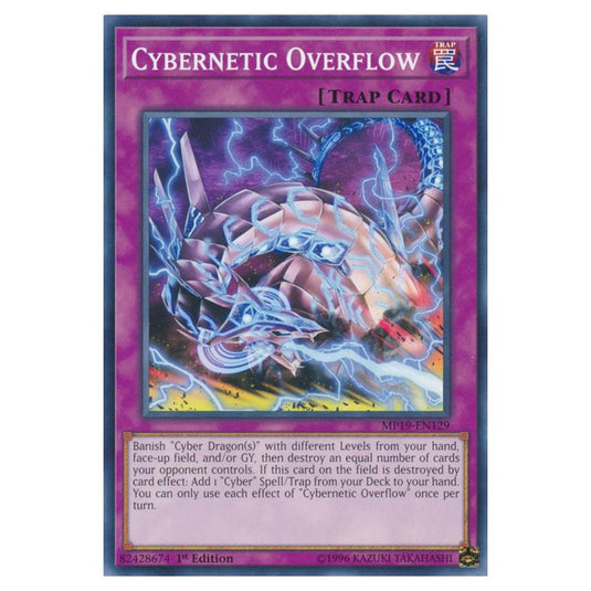 Yu-Gi-Oh! - 2019 Gold Sarcophagus Tin Mega Pack - Cybernetic Overflow (Common) MP19-EN129