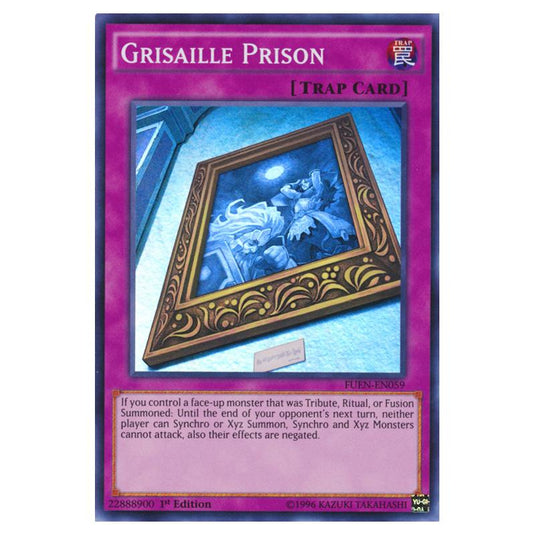 Yu-Gi-Oh! - Fusion Enforcers - Grisaille Prison (Super Rare) FUEN-EN059