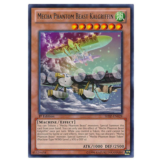 Yu-Gi-Oh! - Shadow Specters - Mecha Phantom Beast Kalgriffin (Rare) SHSP-EN028