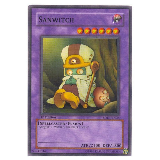 Yu-Gi-Oh! - Soul of the Duelist - Sanwitch (Common) SOD-EN036