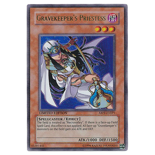 Yu-Gi-Oh! - Absolute Powerforce Sneak Peek Participation Card - Gravekeeper's Priestess (Ultra Rare) ABPF-ENSP1