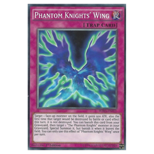 Yu-Gi-Oh! - Wing Raiders - Phantom Knights' Wing (Common) WIRA-EN011