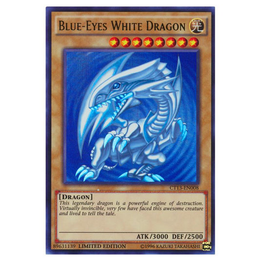 Yu-Gi-Oh! - 2016 Mega-Tins - Blue-Eyes White Dragon (Ultra Rare) CT13-EN008