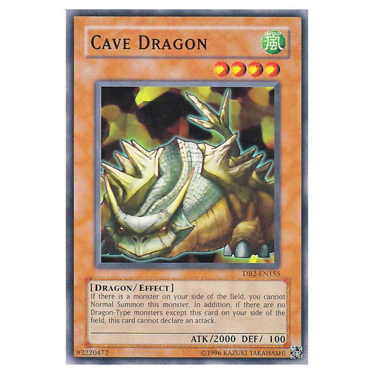 Yu-Gi-Oh! - Dark Beginning 2 - Cave Dragon (Common) DB2-EN155