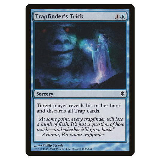 Magic The Gathering - Zendikar - Trapfinder's Trick - 73/249 (Foil)