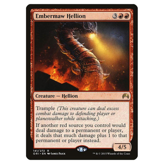 Magic The Gathering - Magic Origins - Embermaw Hellion - 141/272 (Foil)