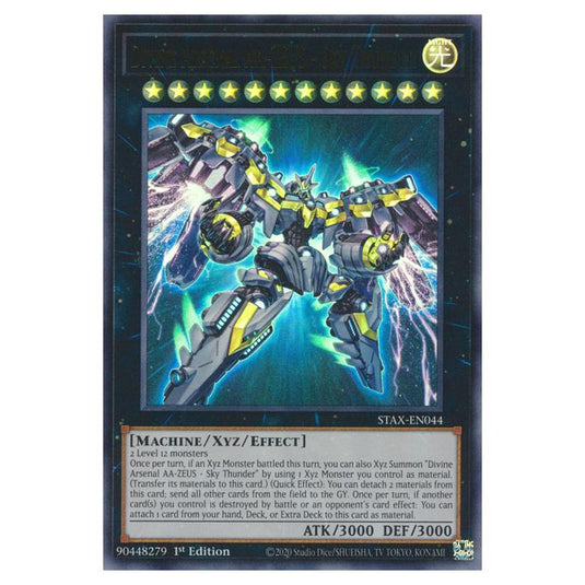 Yu-Gi-Oh! - 2-Player Starter Set - Divine Arsenal AA-ZEUS - Sky Thunder (Ultra Rare) STAX-EN044