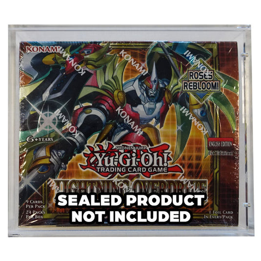 Total Cards - 4mm Acrylic Display - Yu-Gi-Oh! Booster Box