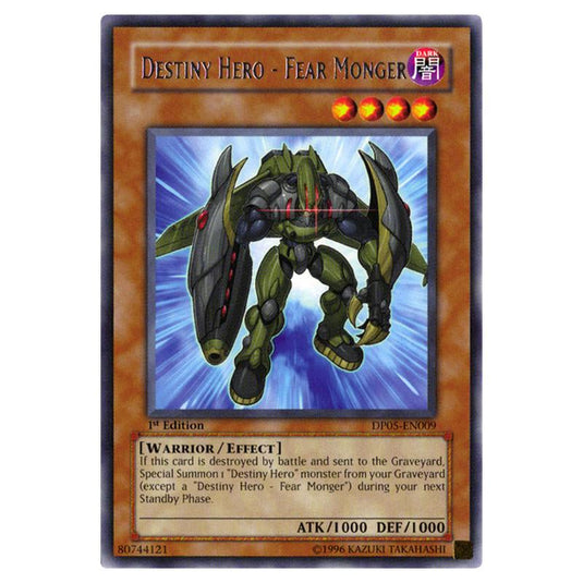 Yu-Gi-Oh! - Duelist Pack - Aster Phoenix - Destiny HERO - Fear Monger (Rare) DP05-EN009