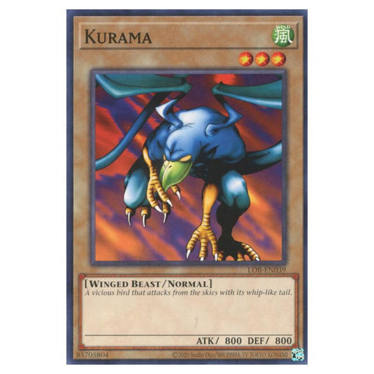 Yu-Gi-Oh! - Legend of Blue Eyes White Dragon (25th Anniversary Edition) - Kurama (Common) - LOB25-EN039