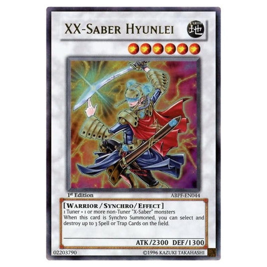 Yu-Gi-Oh! - Absolute Powerforce - XX-Saber Hyunlei (Ultra Rare) ABPF-EN044