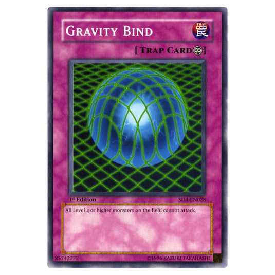 Yu-Gi-Oh! - Structure Deck - Fury from the Deep - Gravity Bind (Common) SD4-EN028