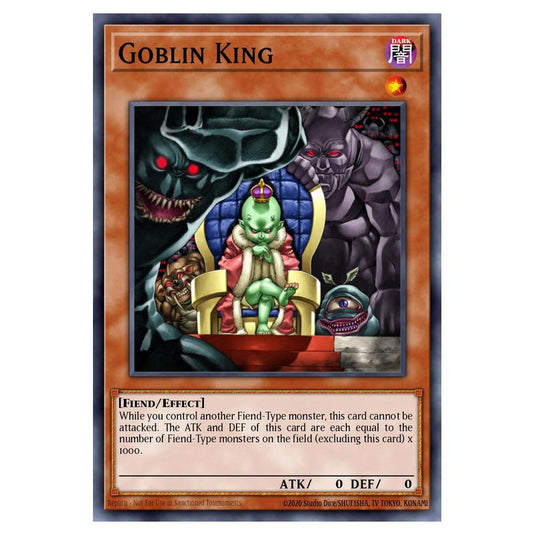Yu-Gi-Oh! - OTS Tournament Pack 13 - Goblin King (Common) OP13-EN013