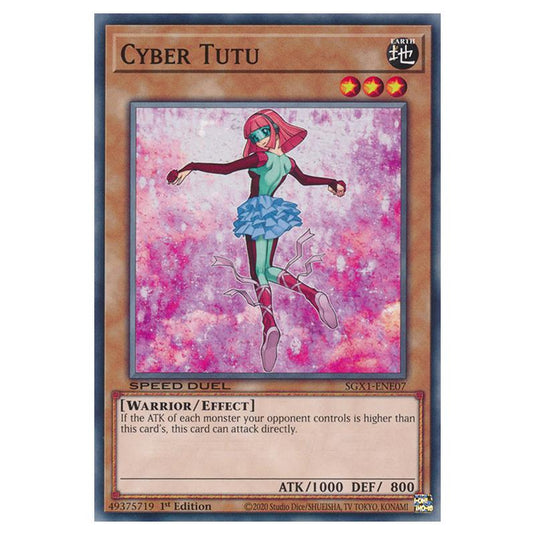 Yu-Gi-Oh! - Speed Duel GX - Duel Academy Box - Cyber Tutu (Common) SGX1-ENE07