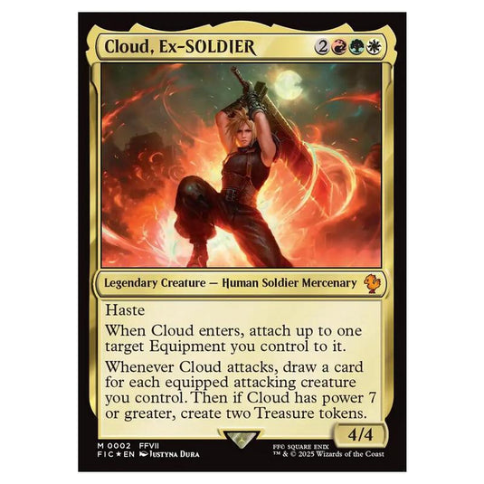Magic The Gathering - Final Fantasy Commander - Cloud, Ex-soldier - 2