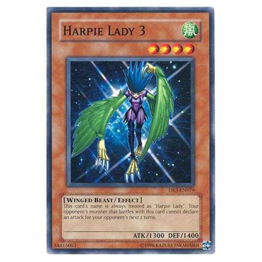 Yu-Gi-Oh! - Dark Revelation Volume 3 - Harpie Lady 3 (Common) DR3-EN079