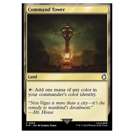 Magic The Gathering - Universes Beyond - Fallout - Command Tower - 0259