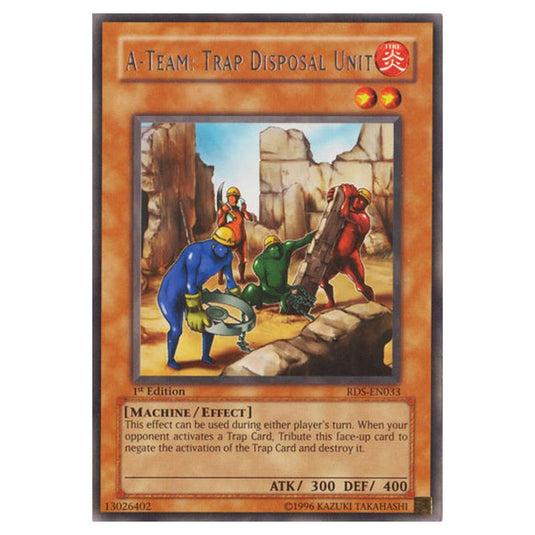 Yu-Gi-Oh! - Rise of Destiny - A-Team: Trap Disposal Unit (Rare) RDS-EN033