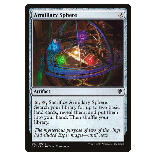 Magic The Gathering - Commander 2017 - Armillary Sphere - 203/309