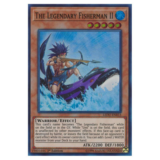 Yu-Gi-Oh! - Legendary Duelists - The Legendary Fisherman II (Super Rare) LEDU-EN015