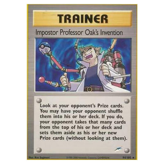 Pokemon - Neo Destiny - Impostor Professor Oak's Invention - 094/105