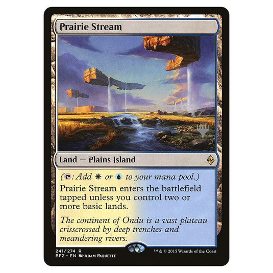 Magic The Gathering - Kaldheim Promos - Prairie Stream - 241/285