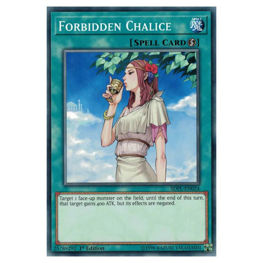 Yu-Gi-Oh! - Structure Deck - Powercode Link - Forbidden Chalice (Common) SDPL-EN024