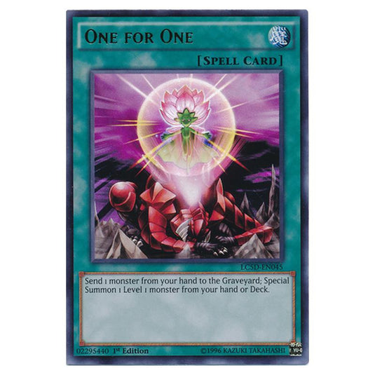 Yu-Gi-Oh! - Legendary Collection 5D's Mega Pack - One for One (Ultra Rare) LC5D-EN045