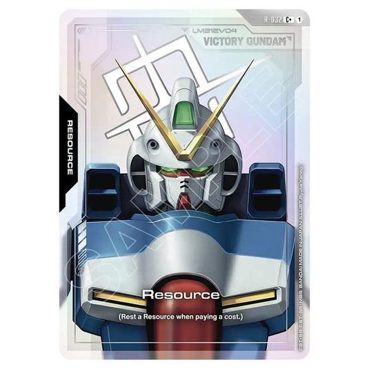 Gundam Card Game - GD-04: Phantom Aria - Resource (C+) - R-032a