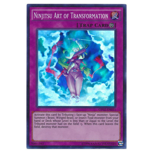 Yu-Gi-Oh! - OTS Tournament Pack 2 - Ninjitsu Art of Transformation (Super Rare) OP02-EN011