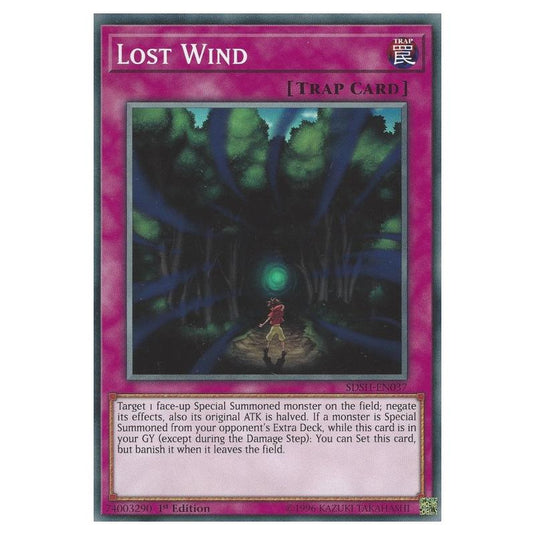 Yu-Gi-Oh! - Structure Deck - Shaddoll Showdown - Lost Wind (Common) SDSH-EN037