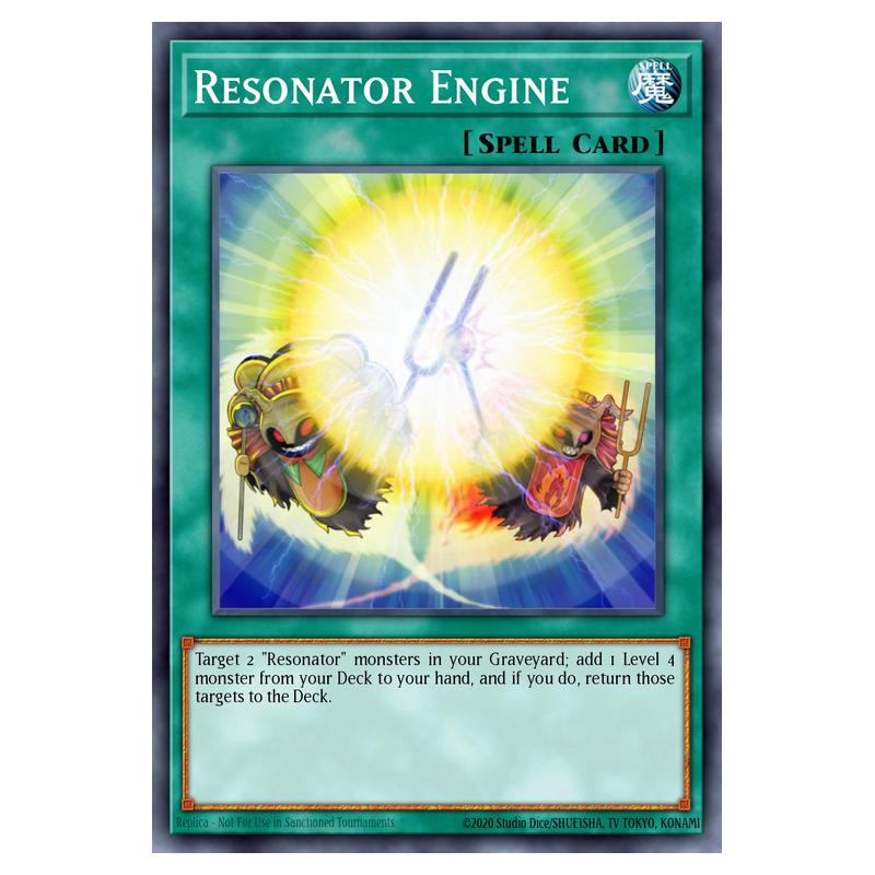 Yu-Gi-Oh! - Structure Deck - The Crimson King - Resonator Engine (Comm