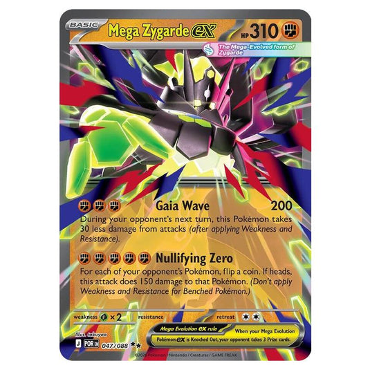 Pokemon - Mega Evolution - Perfect Order - Mega Zygarde ex - 047/088