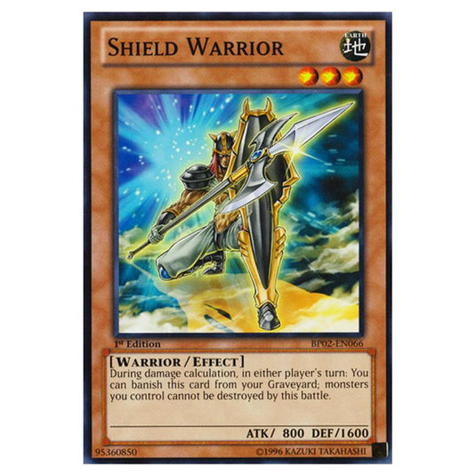 Yu-Gi-Oh! - Battle Pack 2 - War of the Giants - Shield Warrior (Common) BP02-EN066