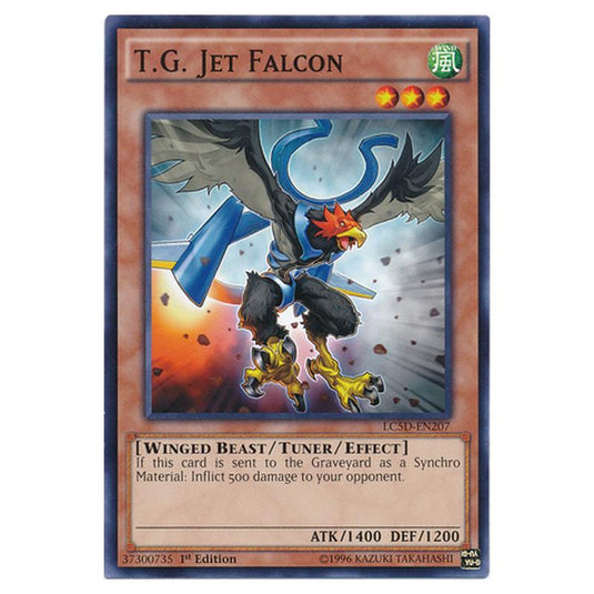 Yu-Gi-Oh! - Legendary Collection 5D's Mega Pack - T.G. Jet Falcon (Common) LC5D-EN207