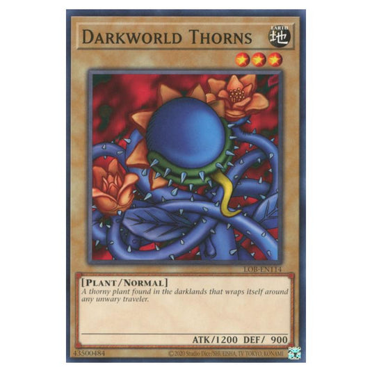 Yu-Gi-Oh! - Legend of Blue Eyes White Dragon (25th Anniversary Edition) - Darkworld Thorns (Common) - LOB25-EN114