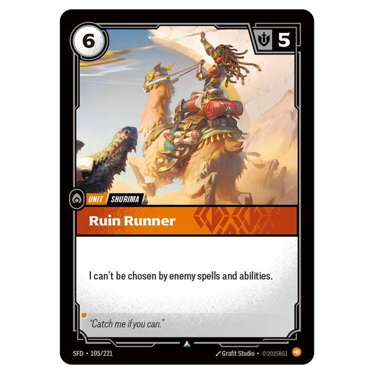 Riftbound: League of Legends TCG - Spiritforged - Ruin Runner - 105/221