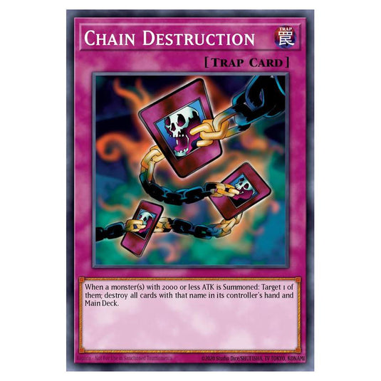 Yu-Gi-Oh! - Yugi's Legendary Decks - Chain Destruction (Common) YGLD-ENB38