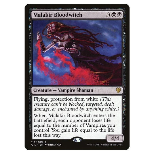 Magic The Gathering - Commander 2017 - Malakir Bloodwitch - 116/309