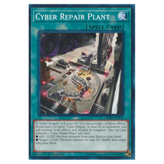 Yu-Gi-Oh! - Legendary Dragon Decks - Cyber Repair Plant (Common) LEDD-ENB12