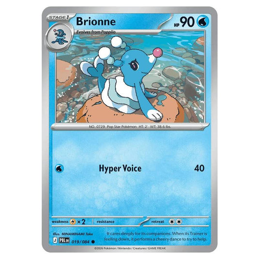 Pokemon - Mega Evolution - Pitch Black - Brionne - 019/084