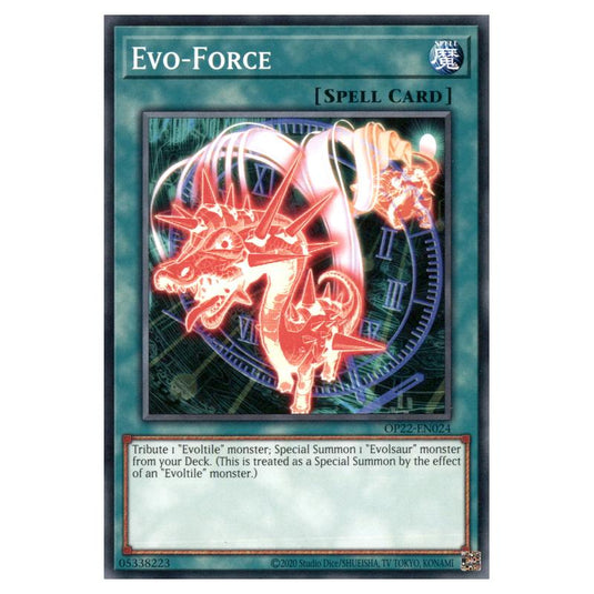 Yu-Gi-Oh! - OTS Tournament Pack 22 - Evo-Force (Common) OP22-EN024