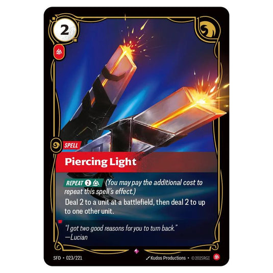 Riftbound: League of Legends TCG - Spiritforged - Piercing Light - 023/221