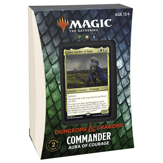 Magic the Gathering - Adventures in the Forgotten Realms - Commander Deck - Aura of Courage