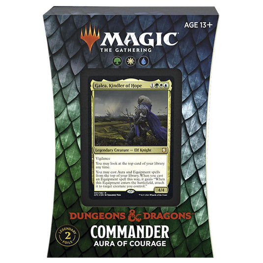 Magic the Gathering - Adventures in the Forgotten Realms - Commander Deck - Aura of Courage